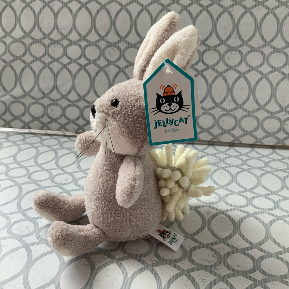 Jellycat London Small Noodle Rabbit - Picture 2 of 3